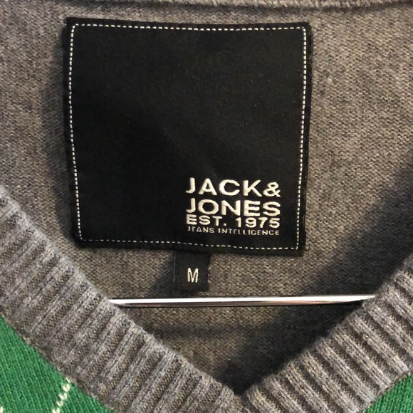 Jack & Jones argyle golf sweater - Picture 2 of 4